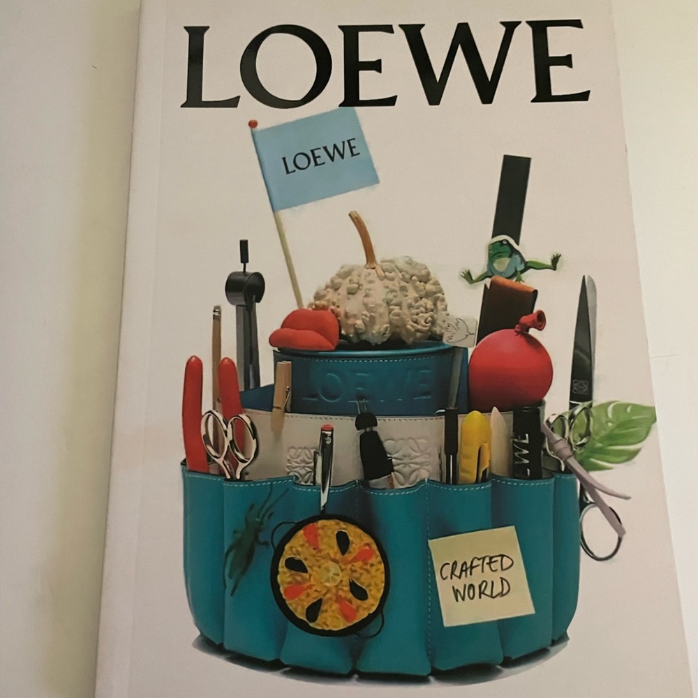 New LOEWE Crafted World Exhibition notebook 
Limited edition